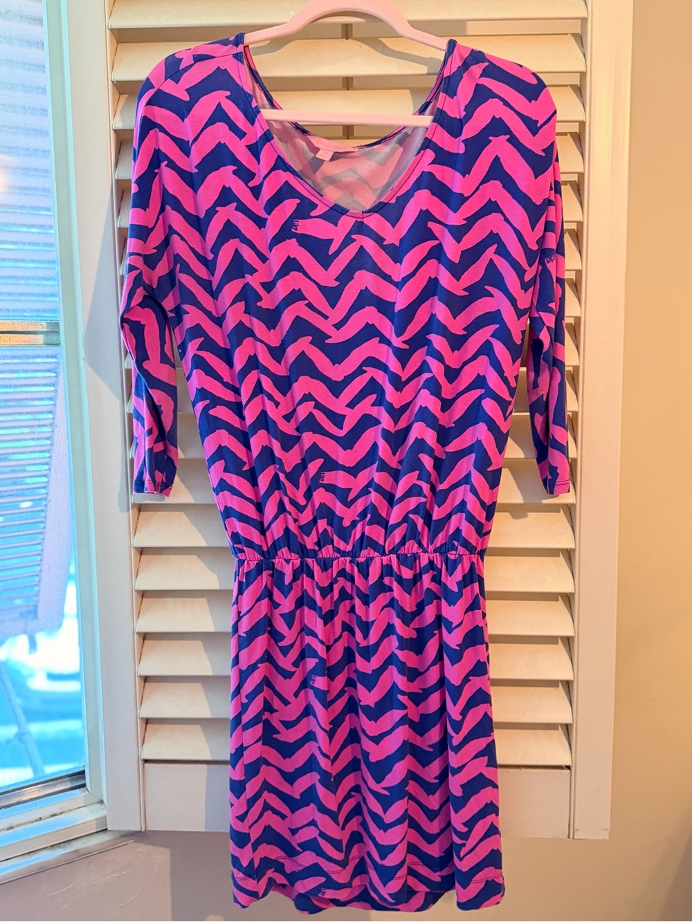 Lilly Pulitzer Chevron Dress Size XS